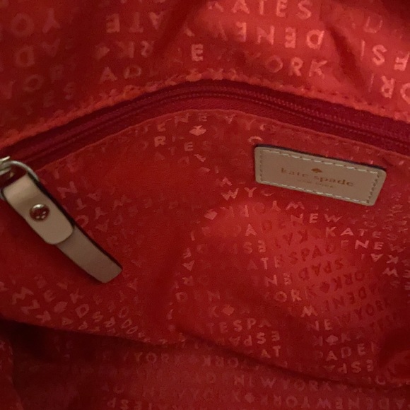 Kate Spade nylon purse in navy/tan - Picture 8 of 15